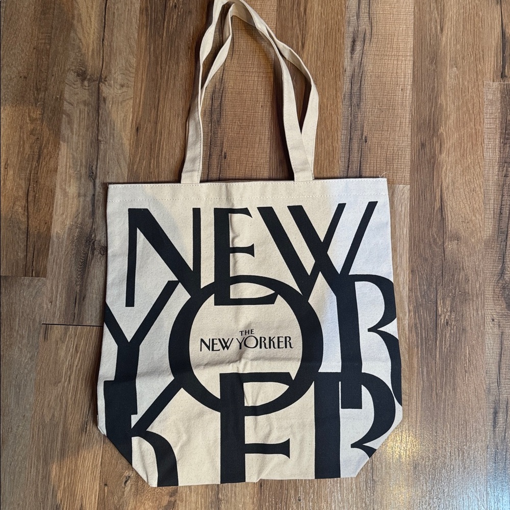 The New Yorker canvas tote bag brand new